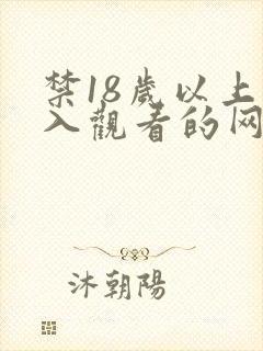 禁18岁以上进入观看的网站