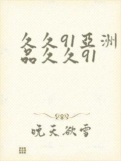 久久91亚洲精品久久91