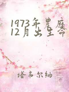 1973年农历12月出生命运