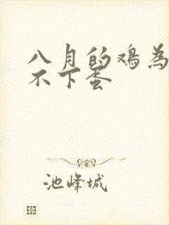 八月的鸡为什么不下蛋
