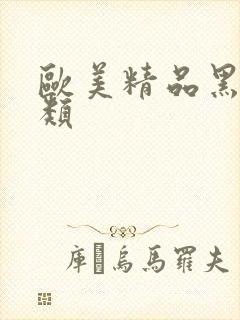 欧美精品黑人另类