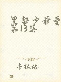 黑帮少爷爱上我第13集