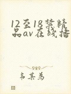 12至18禁精品av在线播放