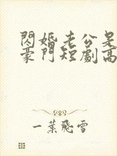 闪婚老公是超级豪门短剧高清完整版
