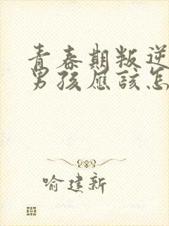 青春期叛逆厌学男孩应该怎么办