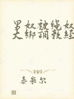 男奴被绳奴五花大绑调教经历