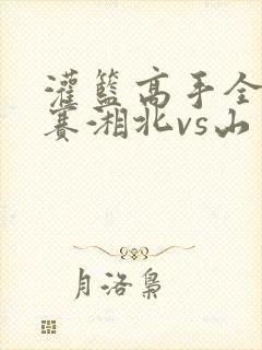 灌篮高手全国大赛湘北vs山王完整
