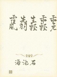 霍先生乖乖宠我风羽轻轻免费完整小说