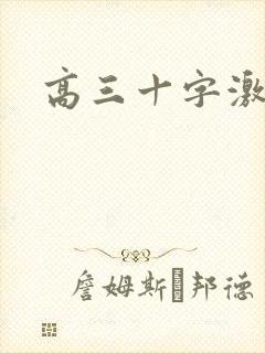 高三十字激励语
