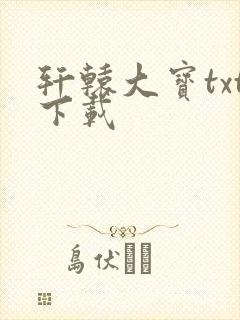 轩辕大宝txt下载