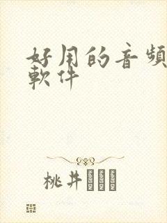 好用的音频播放软件