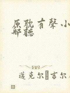 原耽有声小说在哪听