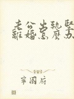 老公出轨坚持要离婚怎么办