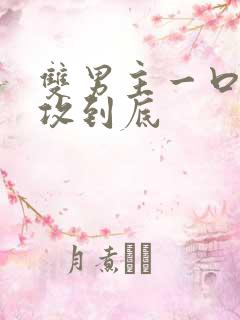 双男主一口气一攻到底