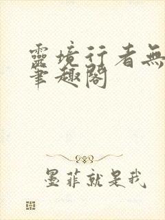 灵境行者无错字笔趣阁