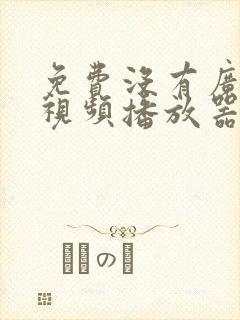 免费没有广告的视频播放器