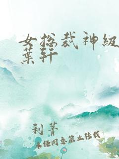 女总裁神级兵王叶轩
