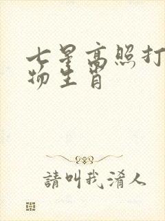 七星高照打一动物生肖
