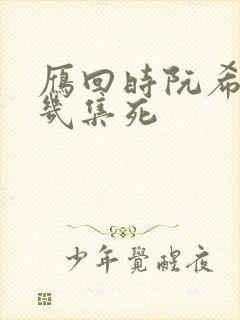 雁回时阮希文第几集死