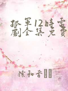 孤军12时电视剧全集免费播放高清