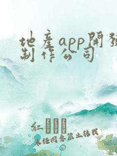 地产app开发制作公司