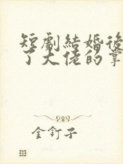 短剧结婚后我成了大佬的掌中之物