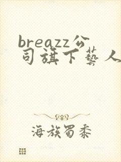 breazz公司旗下艺人