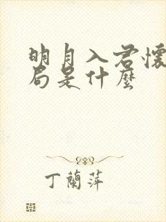 明月入君怀大结局是什么