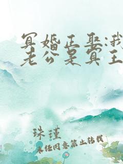 冥婚正娶:我的老公是冥王