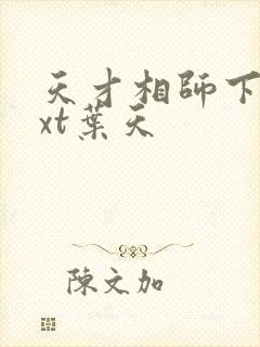 天才相师下载txt叶天
