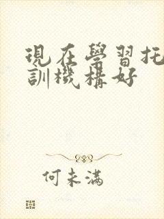 现在学习托福培训机构好