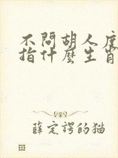 不问胡人度三更指什么生肖