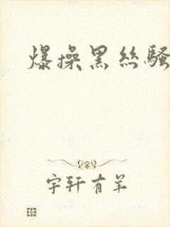 爆操黑丝骚妻