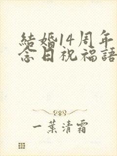 结婚14周年纪念日祝福语