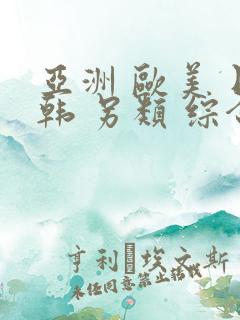 亚洲 欧美 日韩 另类 综合