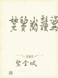 她的小梨涡全文免费阅读无错版