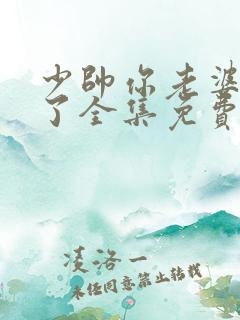 少帅你老婆又跑了全集免费