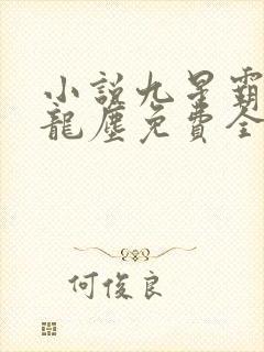 小说九星霸体诀龙尘免费全集
