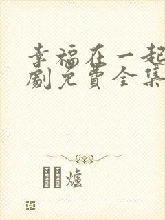 幸福在一起电视剧免费全集