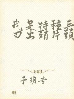 我是特种兵之利刃出鞘片头曲