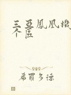 三亚凤凰机场哪个区