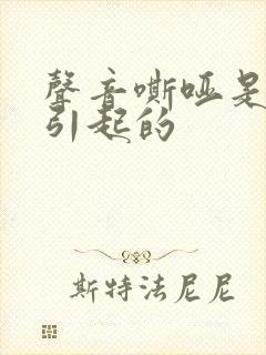 声音嘶哑是什么引起的