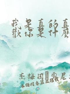 我是真的真的喜欢你是什么歌