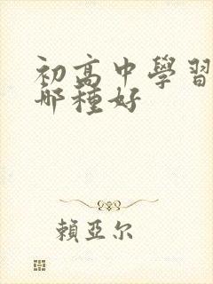 初高中学习平板哪种好