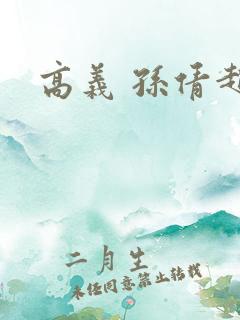 高义 孙倩赵敏