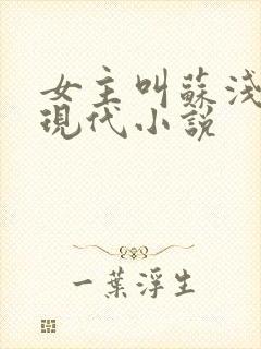 女主叫苏浅浅的现代小说