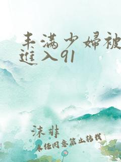 丰满少妇被猛烈进入91