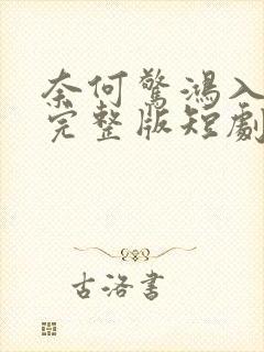 奈何惊鸿入我心完整版短剧