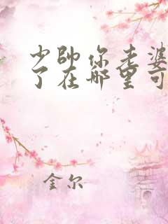 少帅你老婆又跑了在哪里可以免费全部看