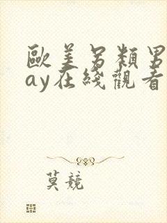 欧美另类男同gay在线观看